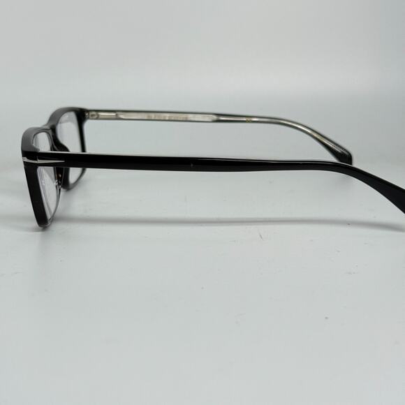 David Beckham DB1019 807 Black Rectangle Mens Eyeglasses H17913 - Picture 2 of 7